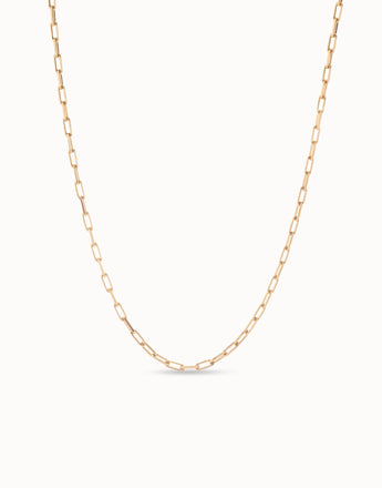 UNOde50 Long Link Chain Charm Necklace