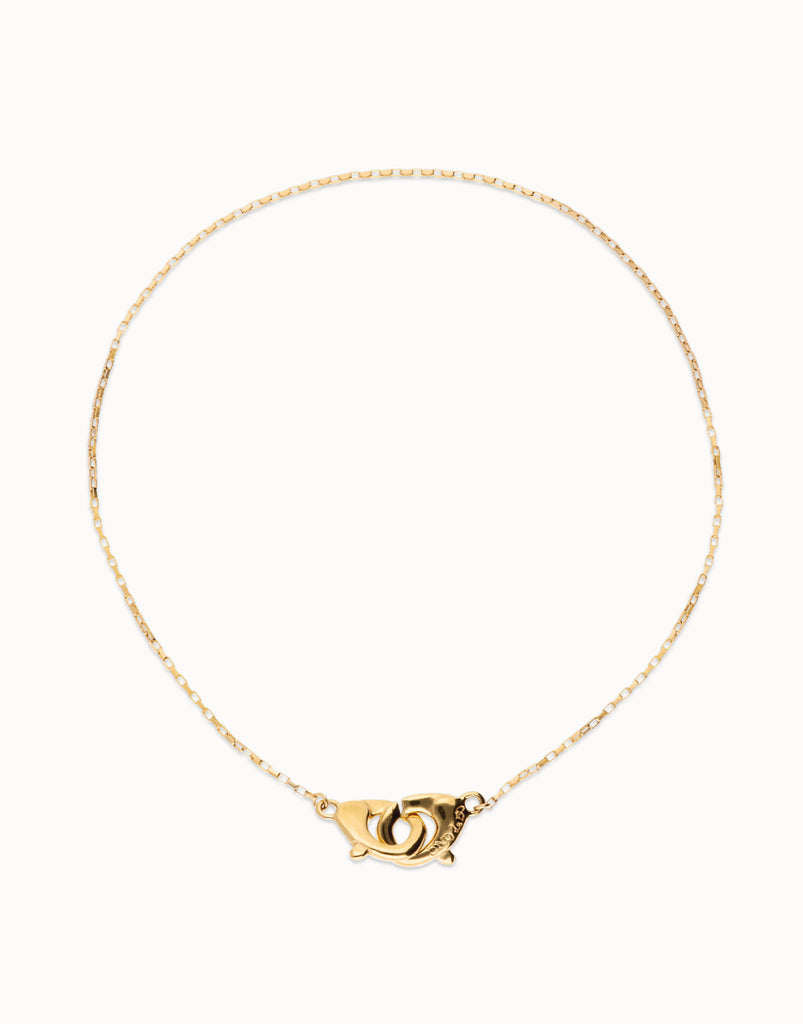UNOde50 Necklace with Interlaced Carabiner detail