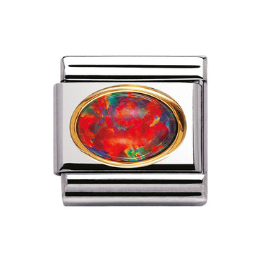 Nomination Fire Opal Composable Link