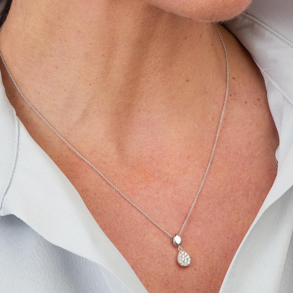 Kit Heath Coast Pebble Glisten Pendant