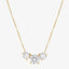 Nomination Colour Wave Gold Triple CZ Necklace