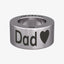 Steel Dad Heart NOTCH