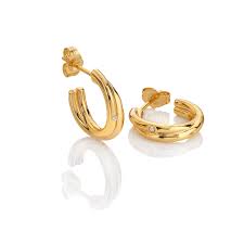 Hot Diamonds Golden Edit Aura Earrings
