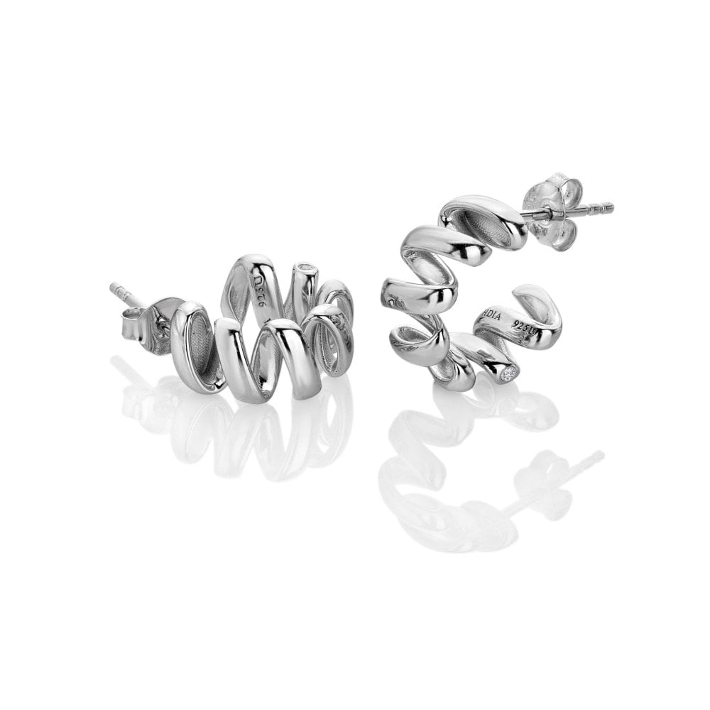 Hot Diamonds Twist Earrings