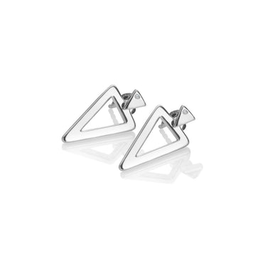 Hot Diamonds Triangle Paired Earrings