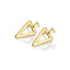 Hot Diamonds X GE Triangle Paired Earrings