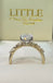 9ct Oval Lab Diamond 2.08ct Ring