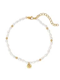 Hot Diamonds Golden Edit Calm Pearl Lunar Bracelet