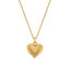 Hot Diamonds Golden Edit 18ct Gold Plated Essence Heart Pendant