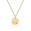 Hot Diamonds Golden Edit 18ct Yellow Gold Plated Lunar Pendant