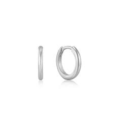 Ania Haie Silver Huggie Hoops