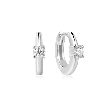 Ania Haie Solitaire Mini Hoop Earrings