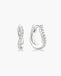 Ania Haie Pave Wave Hoop Earrings