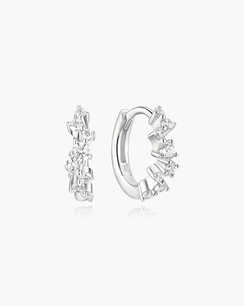 Ania Haie Zig-Zag Hoop Earrings