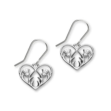 Ortak Thistle Heart Earrings