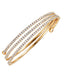 Vilmas Gold Plated Double Wrap Bracelet
