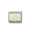 Nomination Gold Blue Teddy Composable Link