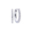 Diamonfire Eternity Creole Hoops