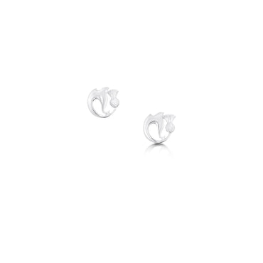 Sheila Fleet Thistle Petite Stud Earrings