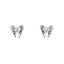 Laura Ashley Silver Bow Earrings