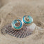 Sheila Fleet Atlantic Breaker Petit Stud Earrings