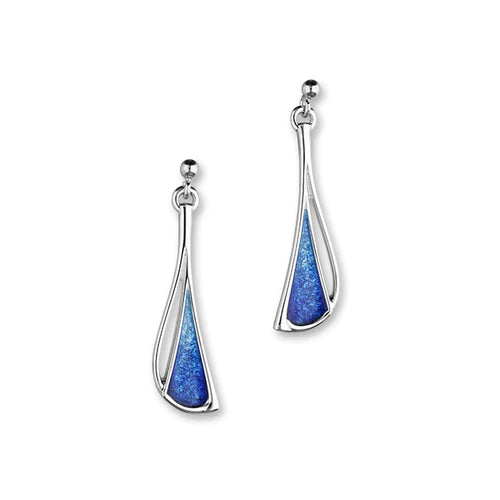 Ortak Arctic Silver Drop Earrings