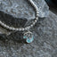 Sheila fleet Storm Enamel Stretch Bracelet in Sterling Silver