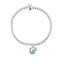 Sheila fleet Storm Enamel Stretch Bracelet in Sterling Silver