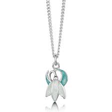 Sheila Fleet Snordrop Petite Sterlng Silver Pendant