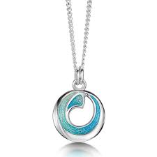 Sheila Fleet Atlantic Breaker Petite Pendant