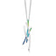 Sheila Fleet Wild Grasses Pendant in Meadow Enamel