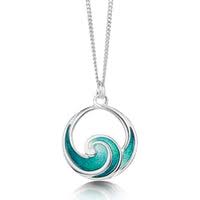 Sheila Fleet Pentland Pendant in Sea Green