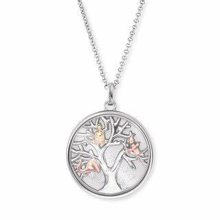 Angel Whisperer Tricolour Tree Of Life Pendant