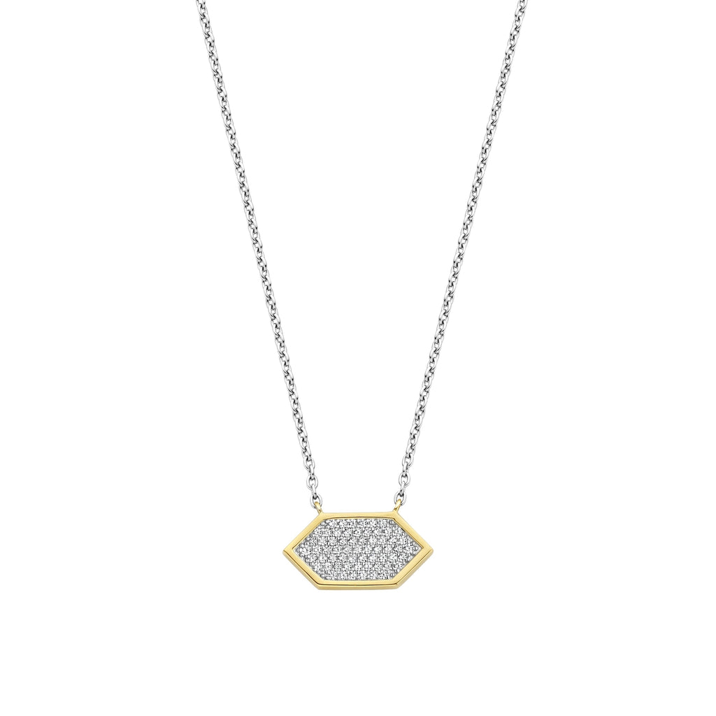 Ti Sento Geometric Necklet