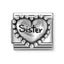 Nomination Sister Vintage Heart Composable Link