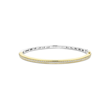 Ti-Sento Cubic Zirconia Bangle