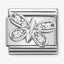 Nomination CZ Butterfly Composable Link