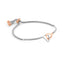 Nomination Interlocking Hearts Toggle Bracelet