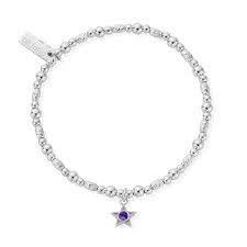 Chlobo February Birthstone Bracelet