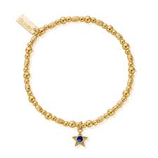 Chlobo Gold Plated December Birthstone Bracelet
