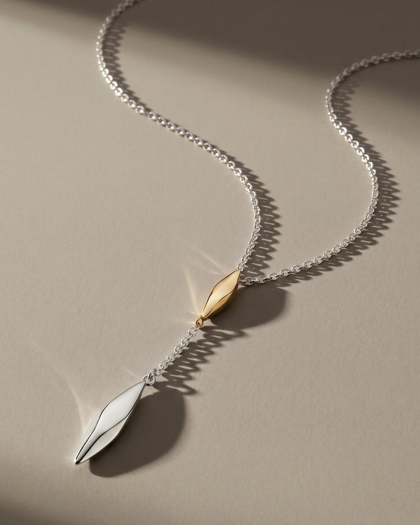 Kit Heath Glint Golden Lariat-Style Necklace