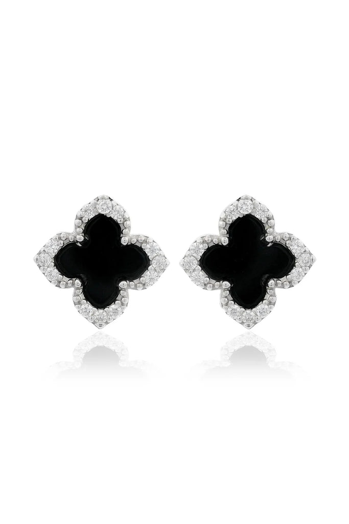 Georgini Midnight Velvet Silver Earrings