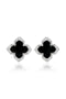 Georgini Midnight Velvet Silver Earrings