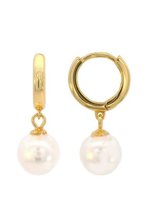 Georgini Pearl Hoop Earrings