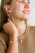 Georgini Silver Oval Pearl Hoop Earrings