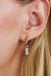Georgini Asteria Silver CZ Hoop Earrings