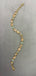 24ct plated Multi-Stone Bracelet