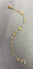 24ct Plated Peach Moonstone Bracelet
