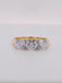9ct Yellow Gold Laboratory Grown Diamond 3 Stone Ring