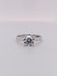 9ct White Gold Laboratory Grown Diamond Ring